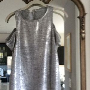 LAmade cold shoulder top